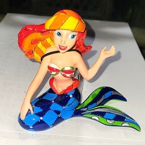 Disney: 2011 Retired Britto Little mermaid. Ariel . Perfect condition. With tag.